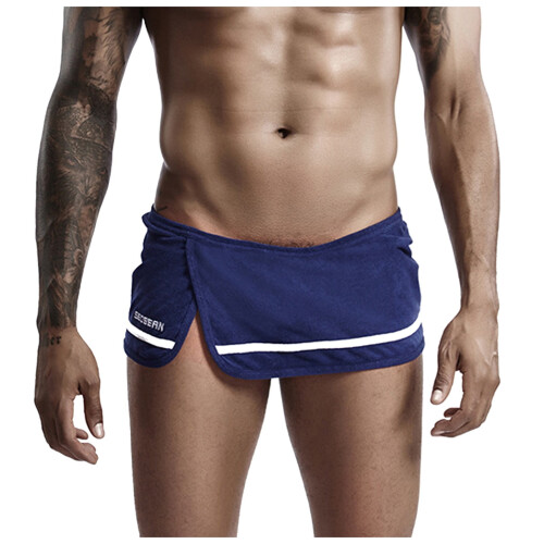 Boxer da uomo in misto cotone e lana, taglia unica