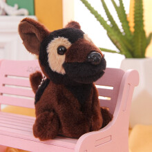 Poupée en peluche pour dormir avec ruban rouge et perles, 15 cm