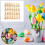Jetons de récompense Lapin de Pâques colorés (38 pièces) 4