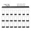 Dovetail Marker Tool Adjustable 28-Piece 1