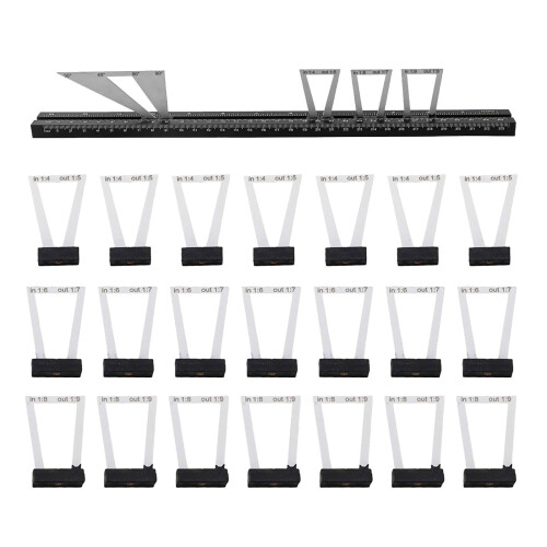 Dovetail Marker Tool Adjustable 28-Piece