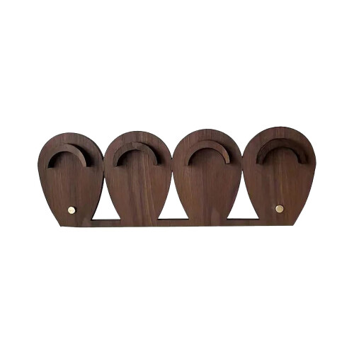 Wooden Bracelet Display Stand with 30 Slots