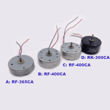 Mabuchi RF-356CA-10250 RF-400CA-12265 RK-300 Motor DC3V 5V 6V 8V Ultra-thin Mini 24mm Round Electric Spindle Motor CD DVD Player