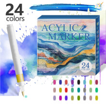 Watercolor Pens Set Soft Tip 12 or 24 Pieces