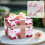 Papier cadeau Saint-Valentin, 5 feuilles, 19,68 x 1