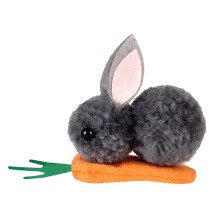 Easter Bunny Carrot Hairpin for Girls Spring Easter