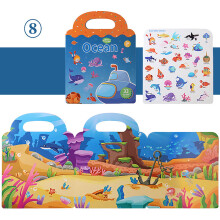 Reusable Sticker Book for Kids Learning Educational Toy
