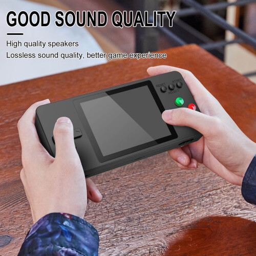 Mini handheld game console with 500 classic games 2.8 inch