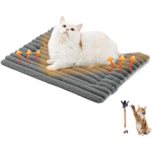 Self-Warming Pet Bed for Cats and Dogs with Non-Slip Bottom