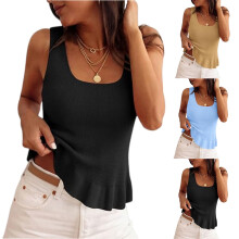Dames casual gele top S