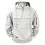 Men's Solid Long Sleeve Hooded Quarter-Zip Sweatshirt 1