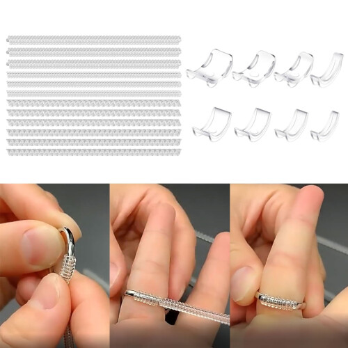 Silikonfingerringinsatser Bekväma storleksreducerare12 1