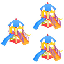 Slide Toy Park Bounce Decoration Car for Kids Bookshelf 3