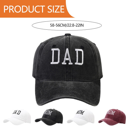 Gorra de béisbol ajustable bordada estilo "Dad Hat"1 2