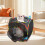 Geometric Cat Playpen Breathable Mesh36" Steel Frame 7