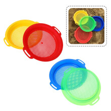 Plastic Sand Sifter Sieve Set for Beach Gardening Treasure