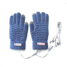 Gloves USB Heated Gloves Heated Mittens Women Winter Warm Double-sided Heating Full Hands USB Rechargeable Gloves for Men