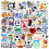 Graffiti Football Stickers Waterproof 50 Pack 1
