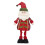 Papai Noel de pelúcia extensível com pernas flexíveis. 1