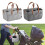 Diaper Bag Organizer Felt Adjustable Layout 1 Pack 2