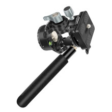Panoramic Tripod Fluid Head with Quick Release Plate and