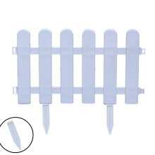 PVC white hedge fence panels for patio privacy