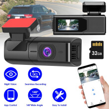 Car Dash Camera HD 2.5K WiFi Night Vision 140 Wide Angle