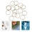 Chandelier Accessory Stainless Steel Octagonal 300 pcs 0.55 1