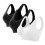 High Support Sports Bras for Women 3 Pack Multicolor 1