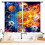 Basketball Curtains Blue 2 Panels 55x39 inch 1