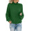 Black Turtleneck Sweater for Women Long Sleeve Solid Tunic 1