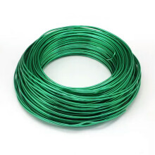 500g Aluminum Wire Jewelry Beading Craft Wire 12/15/18/20 Gauge 0.8/1/1.5/2mm-Green-1mm