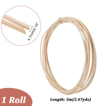Basket weaving cane rattan material 0.2 inch x 16.4 feet
