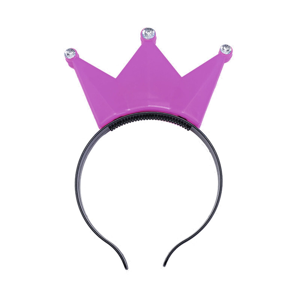 Crown Headband Festival Hairband Glow Effect 1 Piece