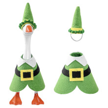 St. Patrick’s Day Porch Goose Outfit – Giant Desk & Courtyard Decor, Compatible with Porch Goose