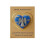Pocket Hug Heart Stone Token Deep Blue with Gold Card 1