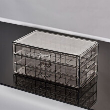 Jewelry Organizer Drawer Box Transparent 72-Compartment
