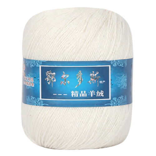 1pc Soft Yarn, Hand-Knitted Mongolian Woolen DIY Weave Thread for Crafts and Knitting Projects