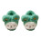 Pantufas infantis de algodão antiderrapantes com desenhos de animais para uso interno. 2