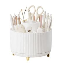 Desk Organizer with 6 Compartments for Pens Pencils Art and