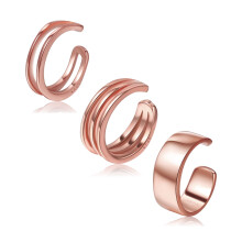 Gold Plated 925 Sterling Silver Ear Cuffs for Women