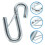 Heavy Duty Safety Chain Hook for RV Trailer Towing 1
