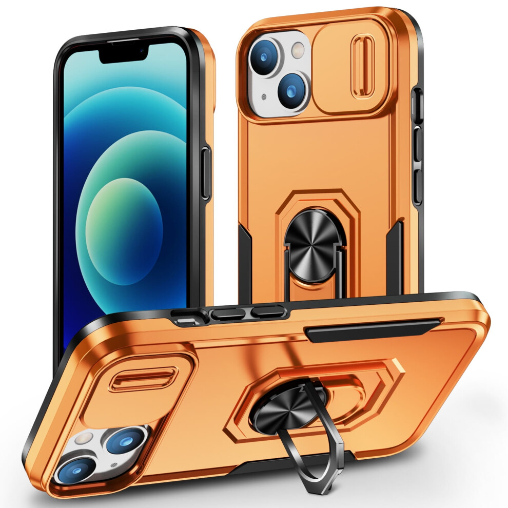 Iphone 14 Plus Hard Case With Camera Cover Kickstand 971050495392