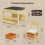 Kids Table and Chair Set Retro 3-Piece 6