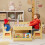 Kids Table and Chair Set Retro 3-Piece 8