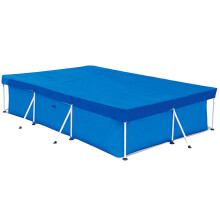 PE pool cover for above-ground swimming pools