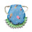 Chicken Saddle Apron Blue Waterproof with Elastic Straps 1
