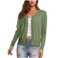 Women's Cardigan Sweater Fall Lightweight Open-Front