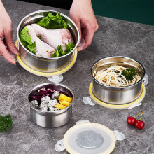 304 Stainless Steel Rectangular Bento Box with Lid