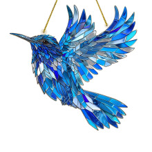 Home Decor Hanging Ornaments Garden Acrylic Pendant Quirky Holiday Decoration Ideal for and, Christmas Gifts